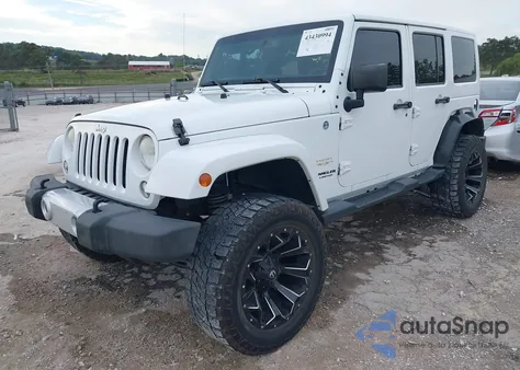 2015 Jeep Wrangler Unlimited Sahara из США, поврежденный, VIN 1C4BJWEG2FL527687